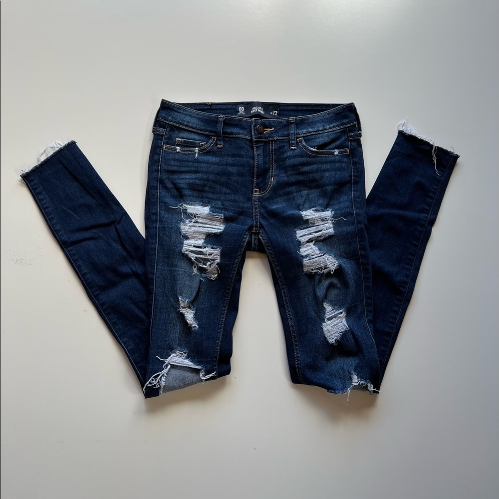 Hollister jeans super skinny size 00